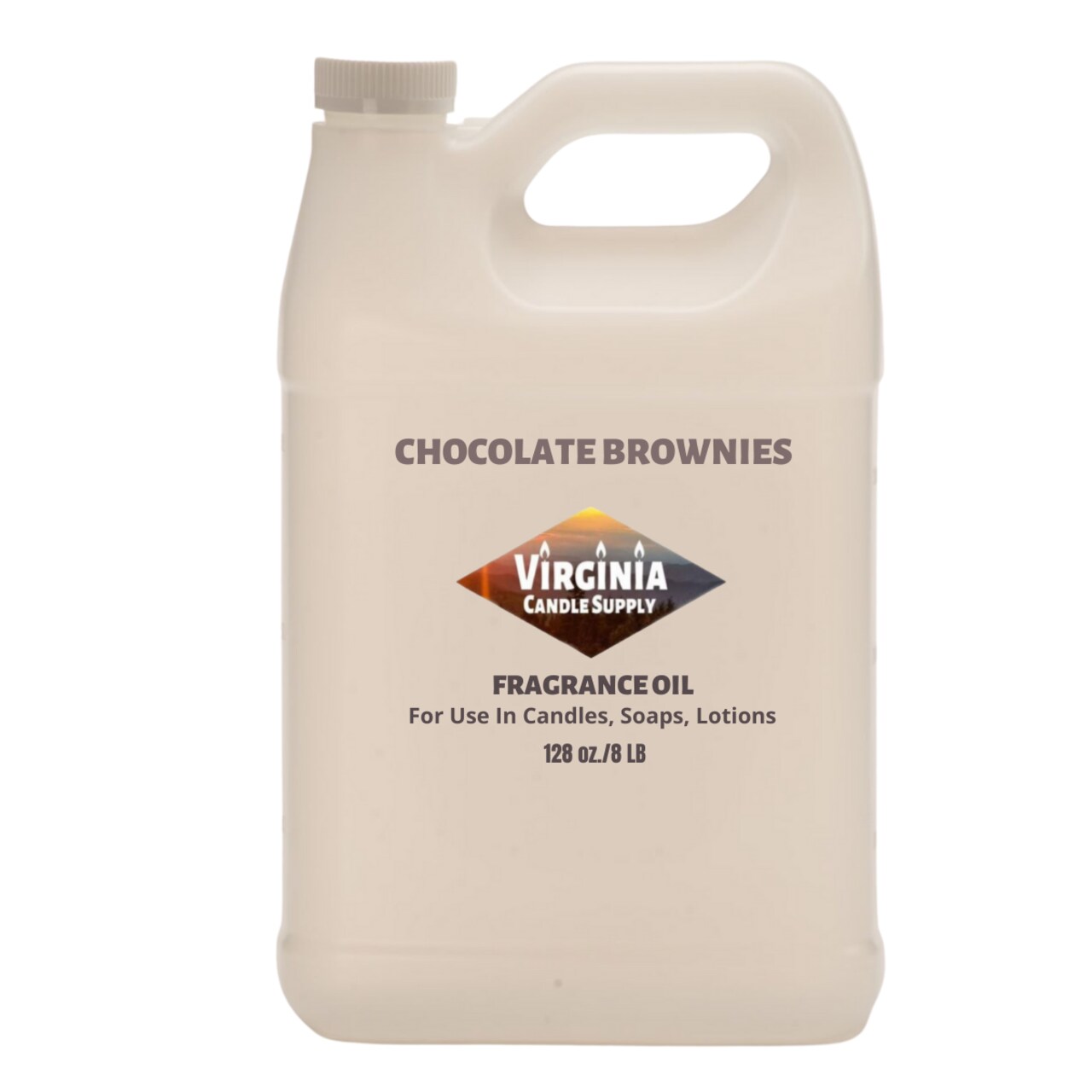 Chocolate Brownies Fragrance Oil (Our Version of the Brand Name) (8 LB Jug) for Candle Making, Soap Making, Tart Making, Room Sprays, Lotions, Car Fresheners, Slime, Bath Bombs, Warmers…